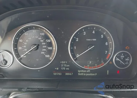 2013 BMW 528I from USA, damaged, VIN WBAXG5C55DDY33030